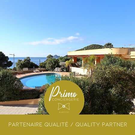 Superbe T2 Vue Mer - Piscine & Plage A 100M Ajaccio  Exterior photo